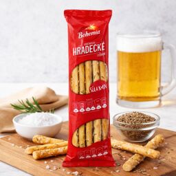 Hradecké tyčinky dlouhé sůl a kmín 100 g